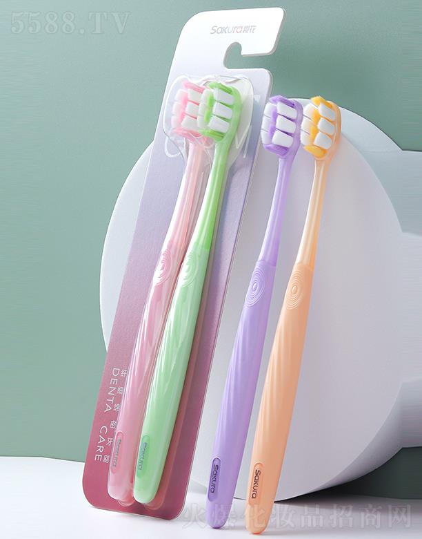 櫻花纖細(xì)綿密牙刷