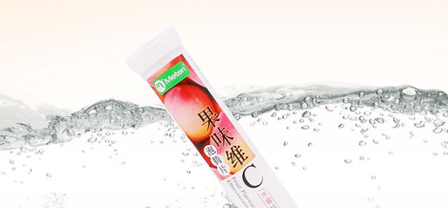 利維因維生素C泡-水蜜桃味 利維因維生素C泡-水蜜桃味