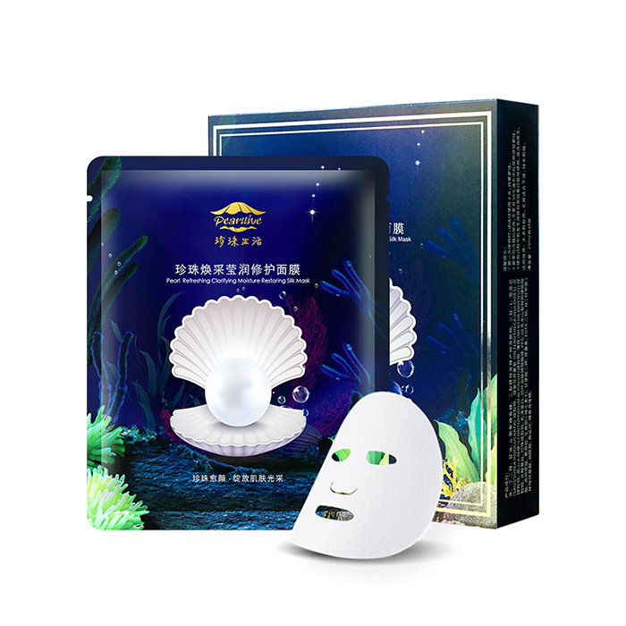 珍珠生活珍珠煥采瑩潤(rùn)修護(hù)面膜 珍珠生活珍珠煥采瑩潤(rùn)修護(hù)面膜