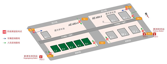 防疫測(cè)溫點(diǎn)及車(chē)輛進(jìn)場(chǎng)入口平面圖 防疫測(cè)溫點(diǎn)及車(chē)輛進(jìn)場(chǎng)入口平面圖